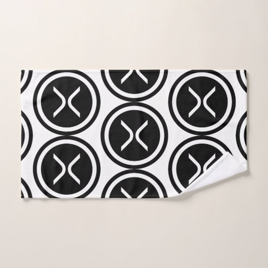 Jeu de serviettes de bain XRP Logo (Serviette à main)