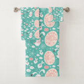 Jeu de serviettes de la parade de Pâques (En situation)