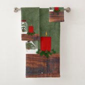 Jeu de serviettes de Noël (En situation)