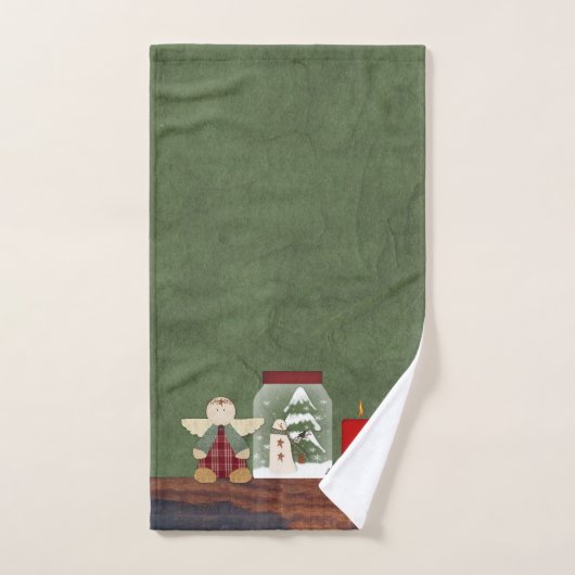 Jeu de serviettes de Noël (Serviette à main)