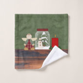 Jeu de serviettes de Noël (Gant de toilette)