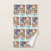 Jeu de serviettes de pêche (Serviette à main)