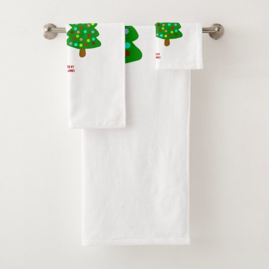 Jeu de serviettes de toilette FrankenFromage de No (En situation)