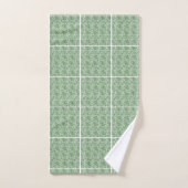 JEU DE SERVIETTES EN HAMPTON BLANC D'IMPRESSION EN (Serviette à main)