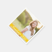 Jeu de serviettes en papier de la partie de gradua (Coin)