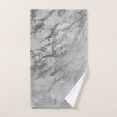 JEU DE SERVIETTES HAMPTON EN ARGENT LUXUEUX (Serviette à main)