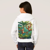 Jeu de singes T-Shirt (Dos entier)