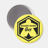 Jeu de société Guy Black Frame Magnet (Recto/Verso)