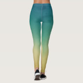 Jeu de soleil de la plage de Leggings pour femmes (Dos)