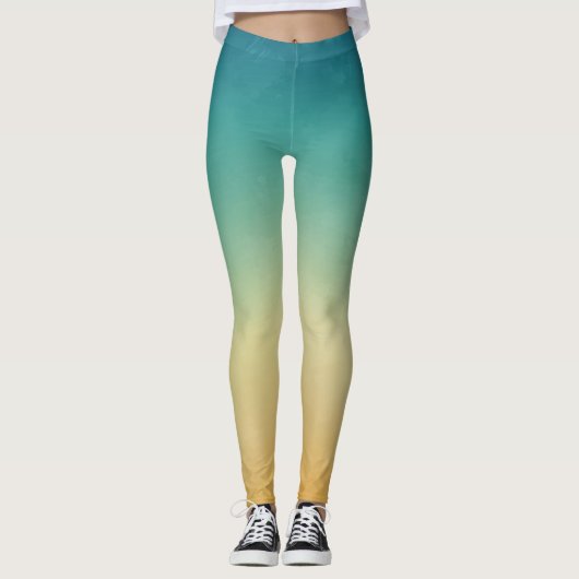 Jeu de soleil de la plage de Leggings pour femmes (Devant)