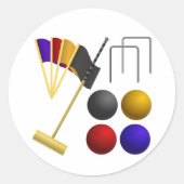 Jeu De Stickers Croquet (Devant)