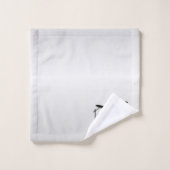 Jeu de tambour Monogramme Coque d'argent-coque iph (Gant de toilette)