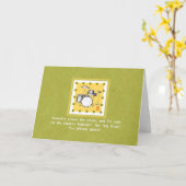 Jeu de tambours Happy Spring Dance Carte de voeux (Fleur jaune)