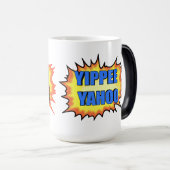 Jeu de tir de fusée Mug Yippee Yahoo (Devant droit)