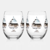 Jeu de Verre Argent Pique (Verso)