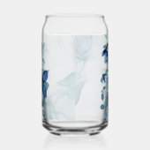 Jeu de Verre Blue Floral 2 Can (Gauche)