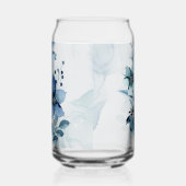 Jeu de Verre Blue Floral 3 Can (Droite)