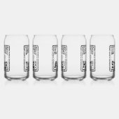 JEU DE VERRE DE BIÈRE À L'ARTISANAT (Gauche)