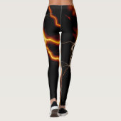 Jeu de Yoga brillant Leggings (Dos)