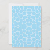 Jeu d'eau Invitation d'anniversaire (Dos)