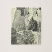 Jeu d'eau vintage, Cascades Puzzle Puzzle (Vertical)