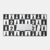 Jeu d'échecs Conception du bureau Mat (Clavier et souris)