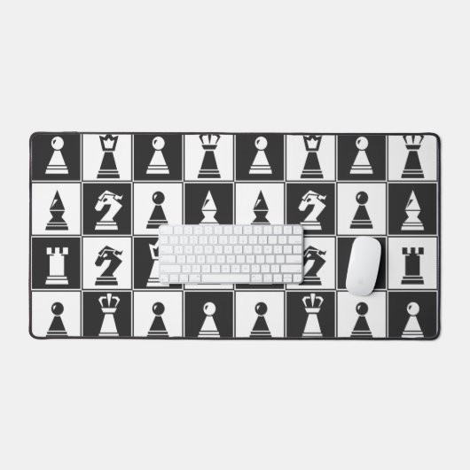 Jeu d'échecs Conception du bureau Mat (Clavier et souris)