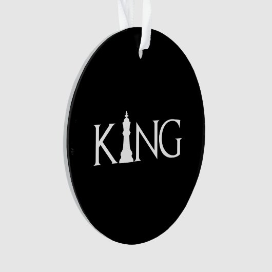 Jeu d'échecs King pièce Halloween Costume d'échecs (devant)