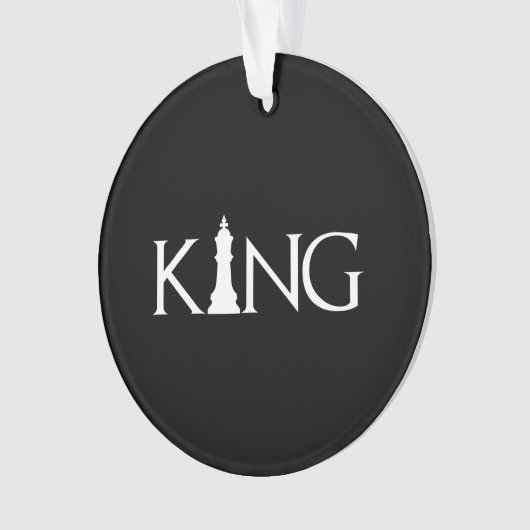 Jeu d'échecs King pièce Halloween Costume d'échecs (devant)