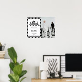 Jeu d'échecs Nuit d'anniversaire Affiche de bienve (Bureau à domicile)
