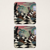 Jeu d'échecs surréaliste (Devant & derrière)
