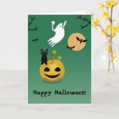 Jeu D'Effraction, Carte De Voeux D'Halloween (Fleur jaune)
