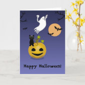 Jeu D'Effraction, Carte De Voeux D'Halloween (Fleur jaune)