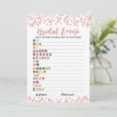 Jeu d'emoji de mariage avec réponses Carte de douc (Debout devant)