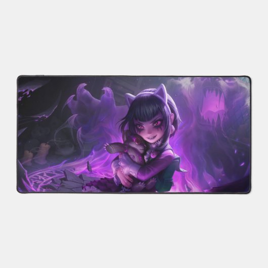 Jeu d'enfant foncé Mat du bureau | Ordinateur de b (Recto)