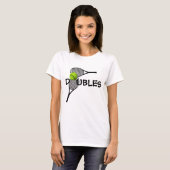 Jeu d'équipe de basket-ball double en T-shirt (Devant entier)