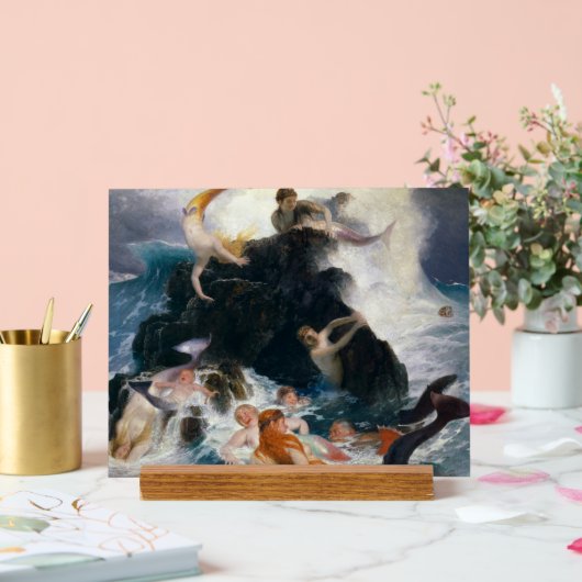 Jeu des Nereides, 1886 par Arnold Bocklin (Mariage)