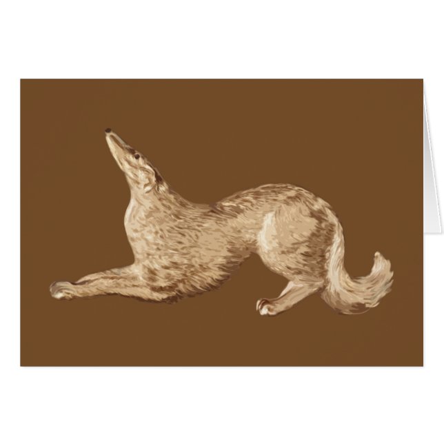 Jeu du barzoï (Devant horizontal)