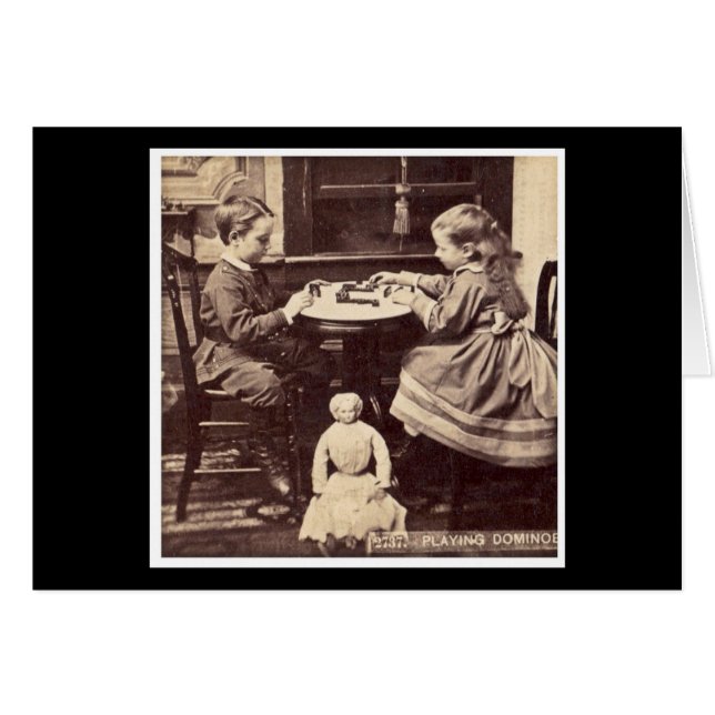 Jeu du cru Stereoview de dominos (Devant horizontal)