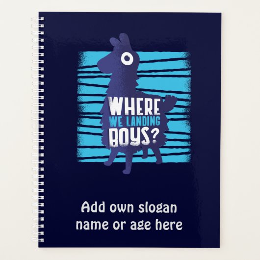 Jeu Llama où nous atterrissons garçons Ados graphi (Devant)