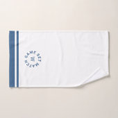 Jeu Match Monogram Blue Stripe Tennis (Serviette à main)
