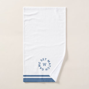 Jeu Match Monogram Blue Stripe Tennis
