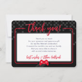 JEU MODERNE MERCI Bar Mitzvah noir rouge (Devant)