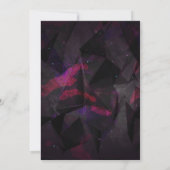 Jeu modifiable sur invitation de fête du 5e annive (Dos)