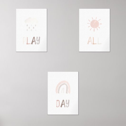 Jeu neutre toute la journée jeu 3 art imprimé (Recto)