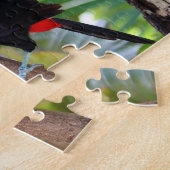 Jeu Puzzle Oiseau tropical (Côté)