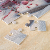 Jeu Puzzle Sucre de canne de Noël Terre (Côté)