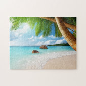 Jeu Puzzle Tropical Beach (Horizontal)