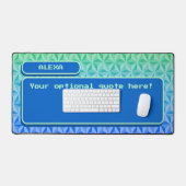 Jeu rétro Cool bleu unique (Clavier et souris)