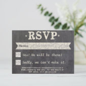 Jeu RSVP Jeu De Jeu De Chalkboard De Knot (Debout devant)